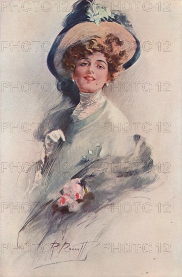 'A Study in Colour', c1908. Artist: R Ponnett.