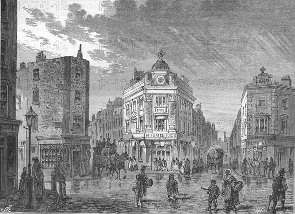 Seven Dials, 1870 (1897). Artist: Unknown.