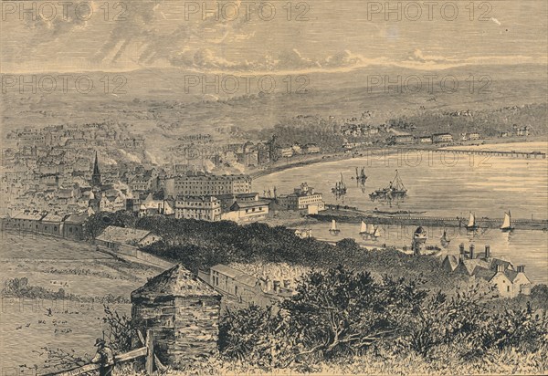 'General View of Douglas', 1880. Artist: Unknown.