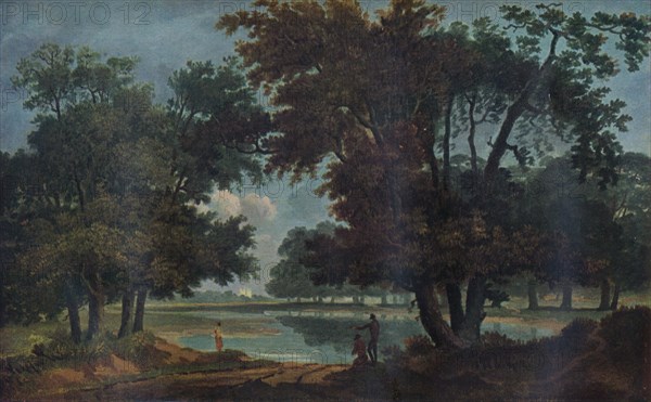 'St James's Park', c1800. Artist: Richard Westall.