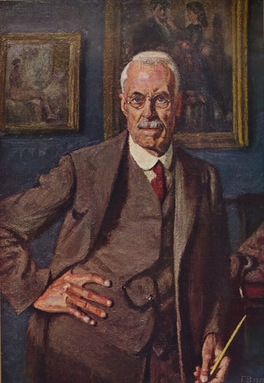 'Portrait of the Artist', 1932 (1935). Artist: Frederick Brown.