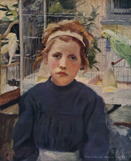 'Birdcages', 1907 (1935). Artist: Harrington Mann.