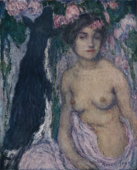 'La Chevriere', 1914. Artist: Edmond Francois Aman-Jean.