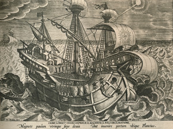 'Plancius Taking A Sight', 1592.  Artist: Theodoor Galle.