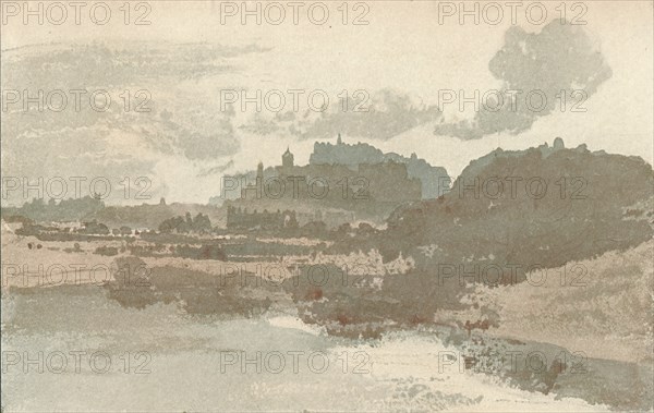 'Edinburgh: From St. Margaret's Loch', 1909. Artist: JMW Turner.
