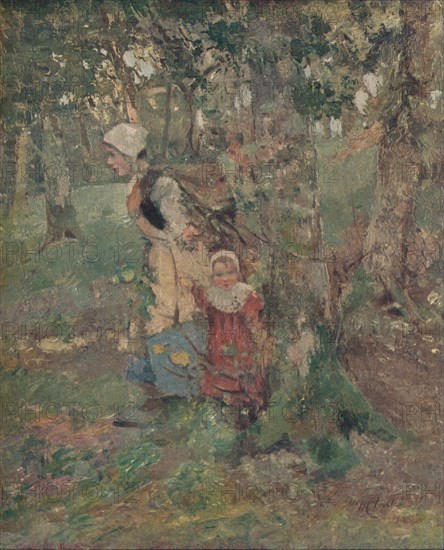 'The Edge of the Wood', c1916. Artist: William Hanna Clarke.