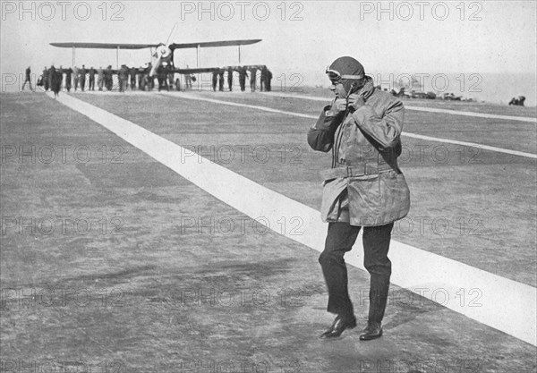 'An Historic Occasion: King Edward removing his flying helmet', 1936. Artist: Unknown.