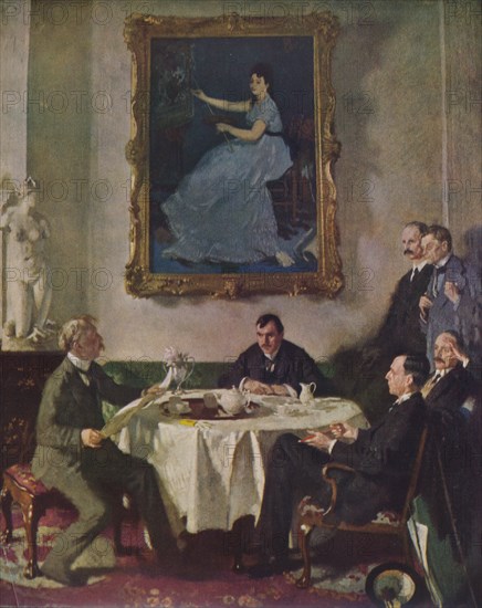'Homage to Manet', 1909 (1935). Artist: William Newenham Montague Orpen.