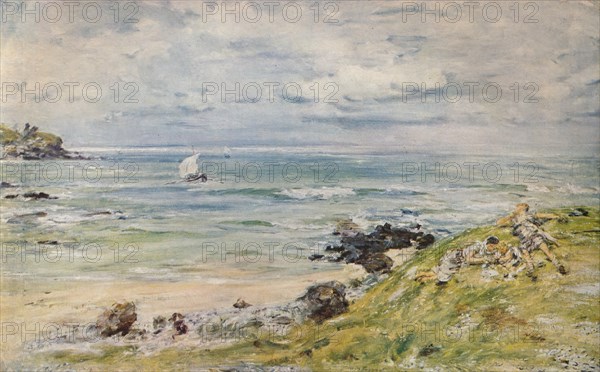 'The Coming of St. Columba', 1895 (1935). Artist: William McTaggart.