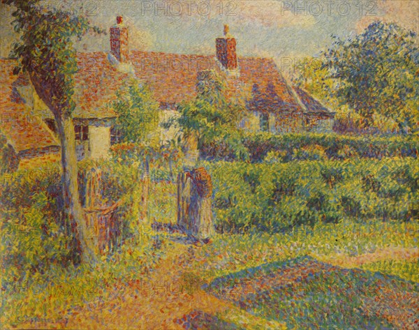 'La Chaumiere', 1887 (1935). Artist: Camille Pissarro.