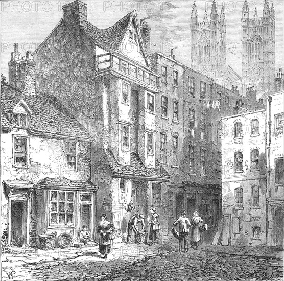 Caxton's House, Westminster, 1827 (1897).