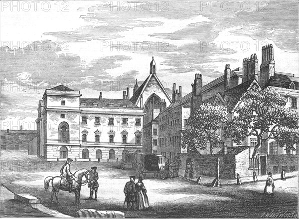 Old Palace Yard, 1796 (1897). Artist: Unknown.
