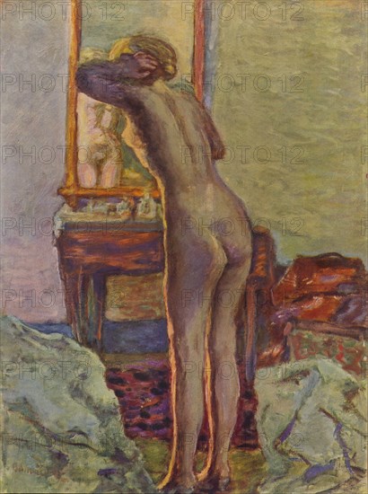 'Nu A La Coiffeuse', 1935. Artist: Pierre Bonnard.