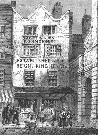 Temple Bar, 1846 (1897). Artist: Unknown.