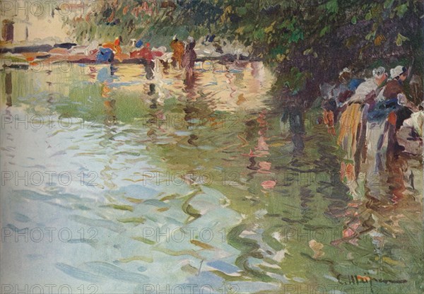 'At Pontevedra', c1904. Artist: Eliseo Meifren y Roig.