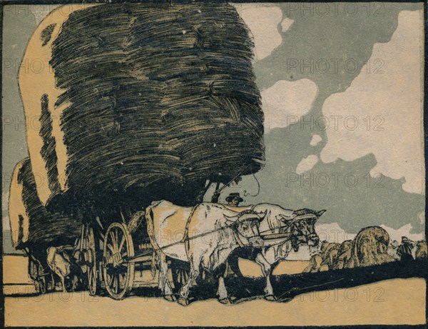 'Harvest', c1910. Artist: Otto Richard Bossert.