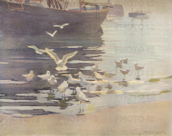 'Silver Morning', c1921. Artist: Charles Walter Simpson.