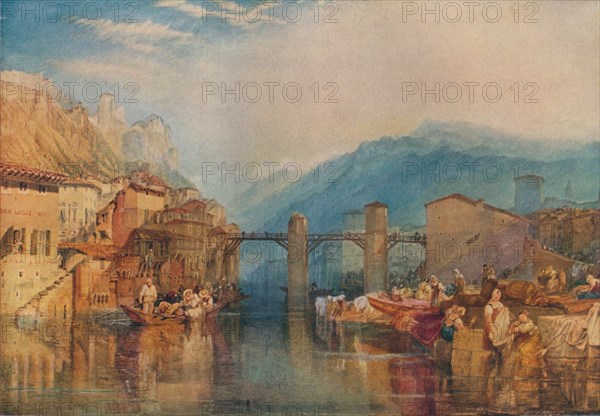 'Grenoble Bridge', 1824. Artist: JMW Turner.