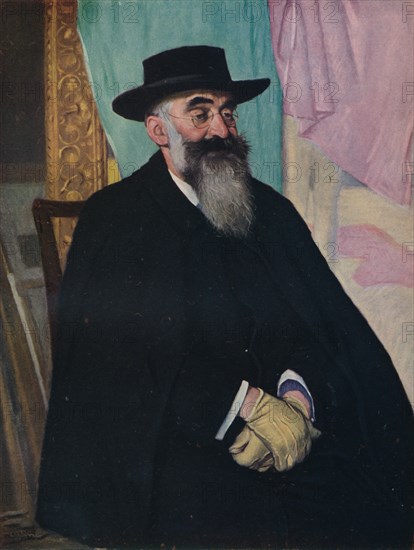 'Portrait of Lucien Pissarro, Esq', 1920. Artist: William Strang.