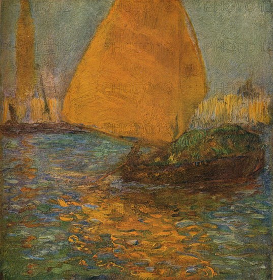 'La Voile Jaune', c1905. Artist: Gaston la Touche.