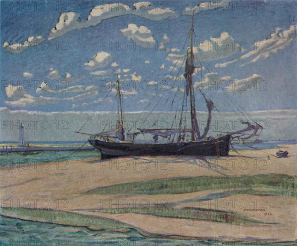 'Sea Piece', 1922. Artist: Mary McCrossan.