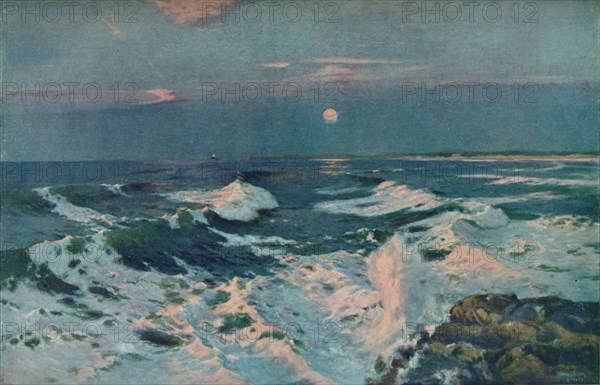 'Between The Sunset and the Moon', c1910. Artist: Albert Julius Olsson.