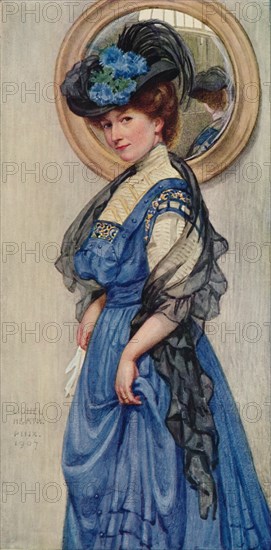 'My Wife', 1907. Artist: Hugh Lionel Heath.