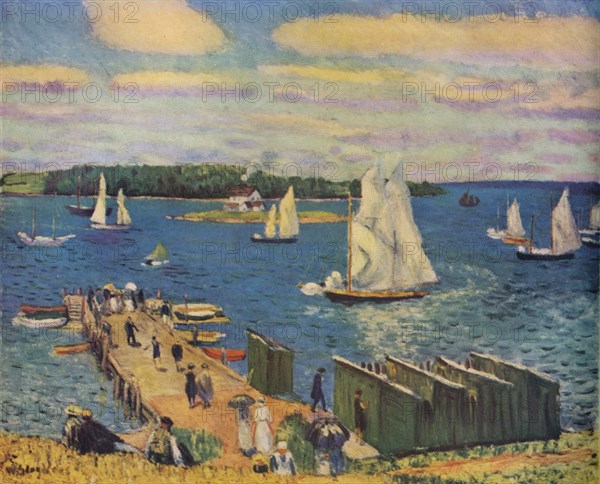 'Mahone Bay', 1911. Artist: William James Glackens.