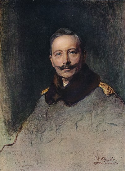 'Portrait of H.I.M. The German Emperor',1908. Artist: Philip A de Laszlo.