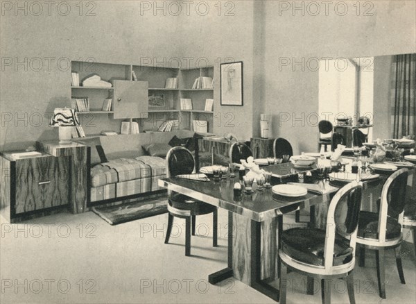 Dining Room produced by La Maitrise, c1928. Artist: Unknown.