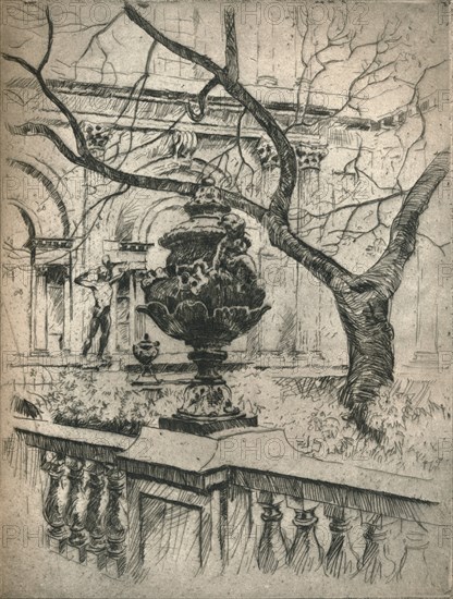 'The Bank of England', 1925. Artist: Nicolai Hammer.