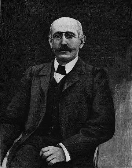 Captain Alfred Dreyfus, French soldier disgraced in the Dreyfus Affair, c1900 (1906). Artist: Unknown.