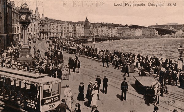 Loch Promenade, Douglas, Isle of Man, c1920. Artist: Unknown.