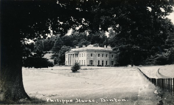 Philipps House, Dinton, Wiltshire, c1930s. Artist: Unknown.