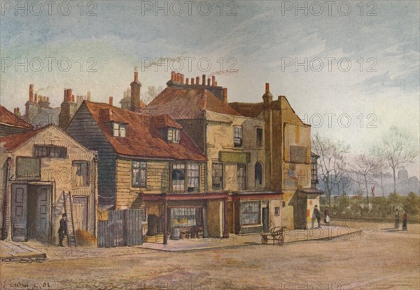 View of Lawrence Street, Chelsea, London, 1882. Artist: John Crowther.