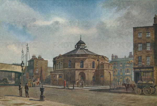 'The Surrey Chapel, Blackfriars Road', no 196 Blackfriars Road, Southwark, London, 1881 (1926). Artist: John Crowther.