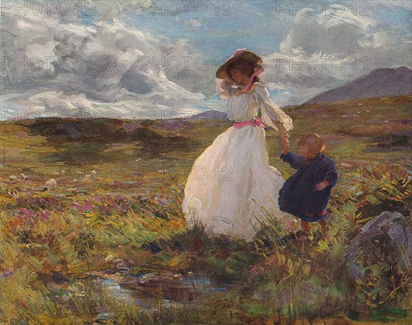 'Sunshine and Wind', c1907. Artist: Charles Sims.