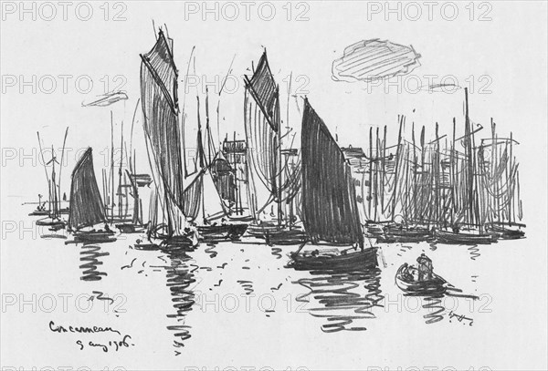 'Concarneau', c1906. Artist: William Henry Charlton.