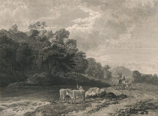 'View near Dalton', 1785. Artist: Samuel Middiman.