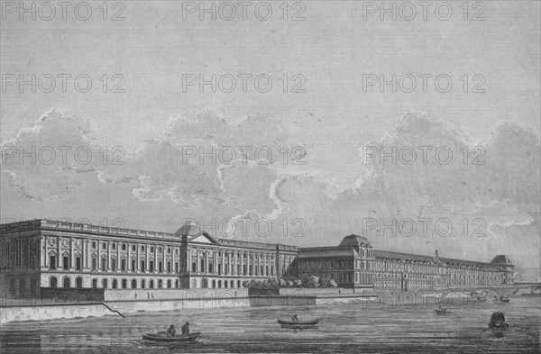 'Louvre', c18th century. Artist: James Basire I.