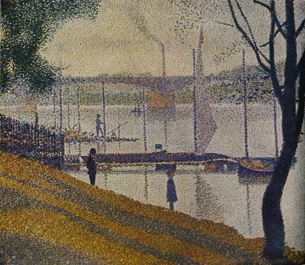 'Le Pont de Courbevoie', 1886. Artist: Georges-Pierre Seurat.