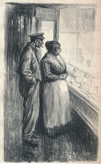 'The Jeweller's Window', 1913. Artist: Wilmot Lunt.