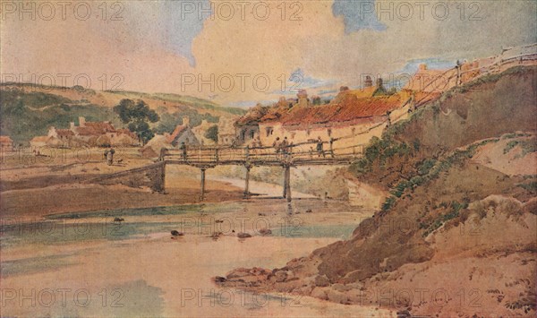 'The Old Wooden Bridge', c1800. Artist: Thomas Girtin.