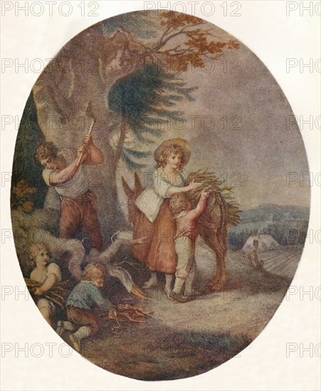 'November', c1785. Artist: Daniel Gardner.