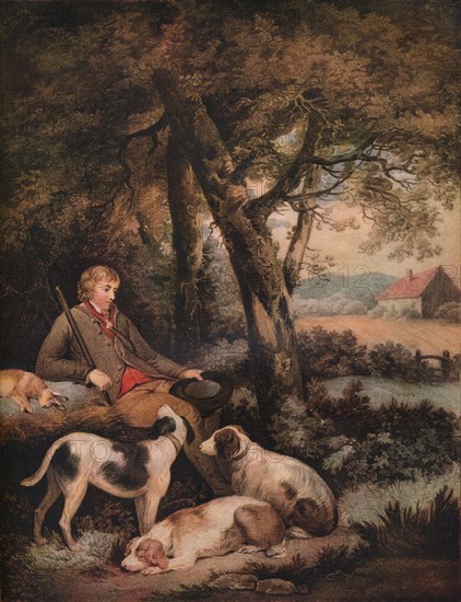 'The Weary Sportsman', c1803. Artists: George Morland, William Bond.