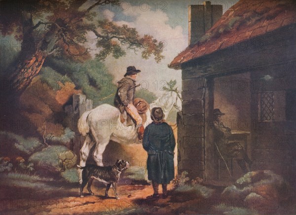 'The Turnpike Gate', c1805. Artist: William Ward.