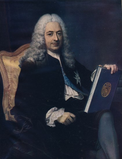 'Philibert Orry de Vignory', c1737. Artist: Maurice-Quentin de La Tour.