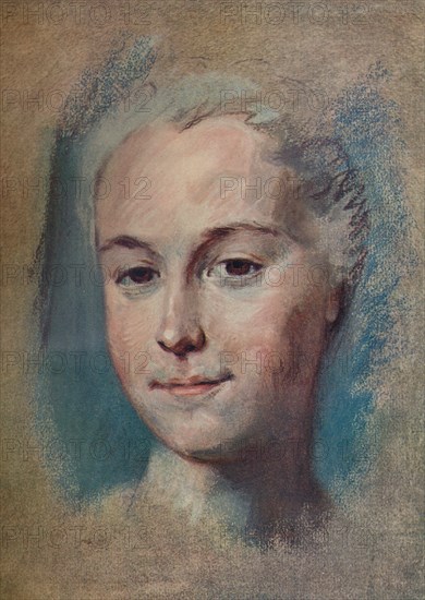 'La Camargo', c1743. Artist: Maurice-Quentin de La Tour.