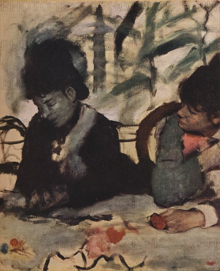 'Au Café', c1875. Artist: Edgar Degas.