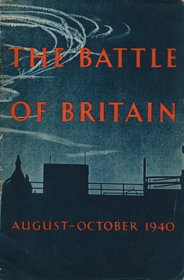 Front page of The Battle of Britain, 1943. Artist: Unknown.